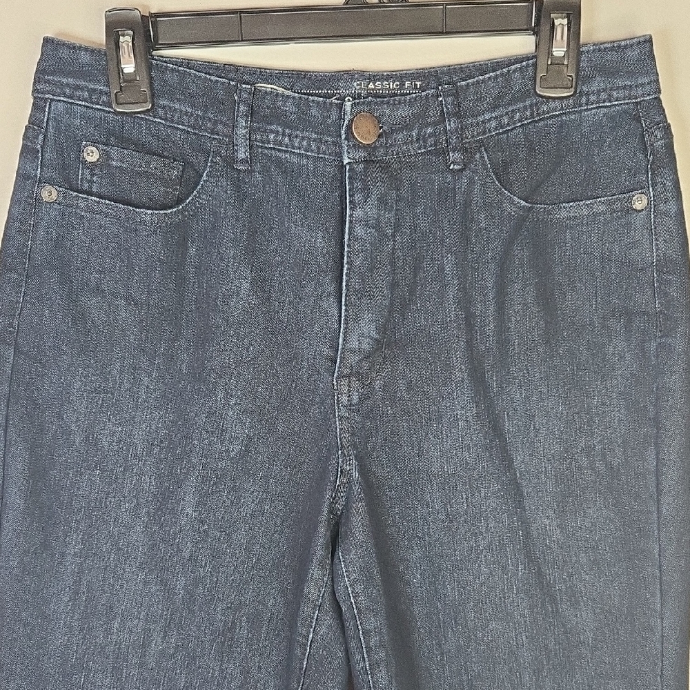 Coldwater Creek Size 8 Dark Wash Classic Fit Straight Leg Denim Jeans